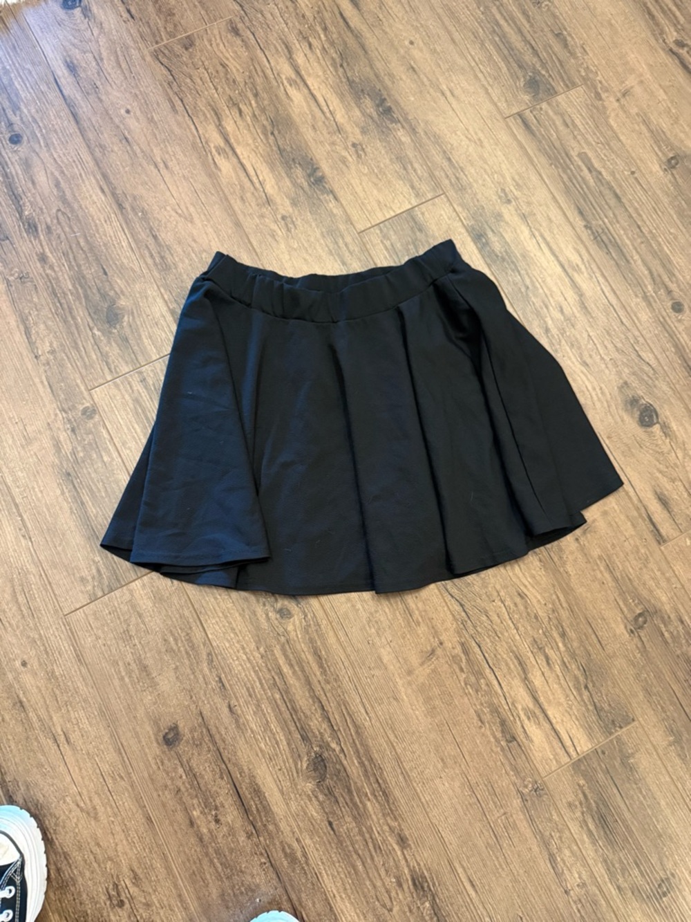 Black Flared Women's Skirt